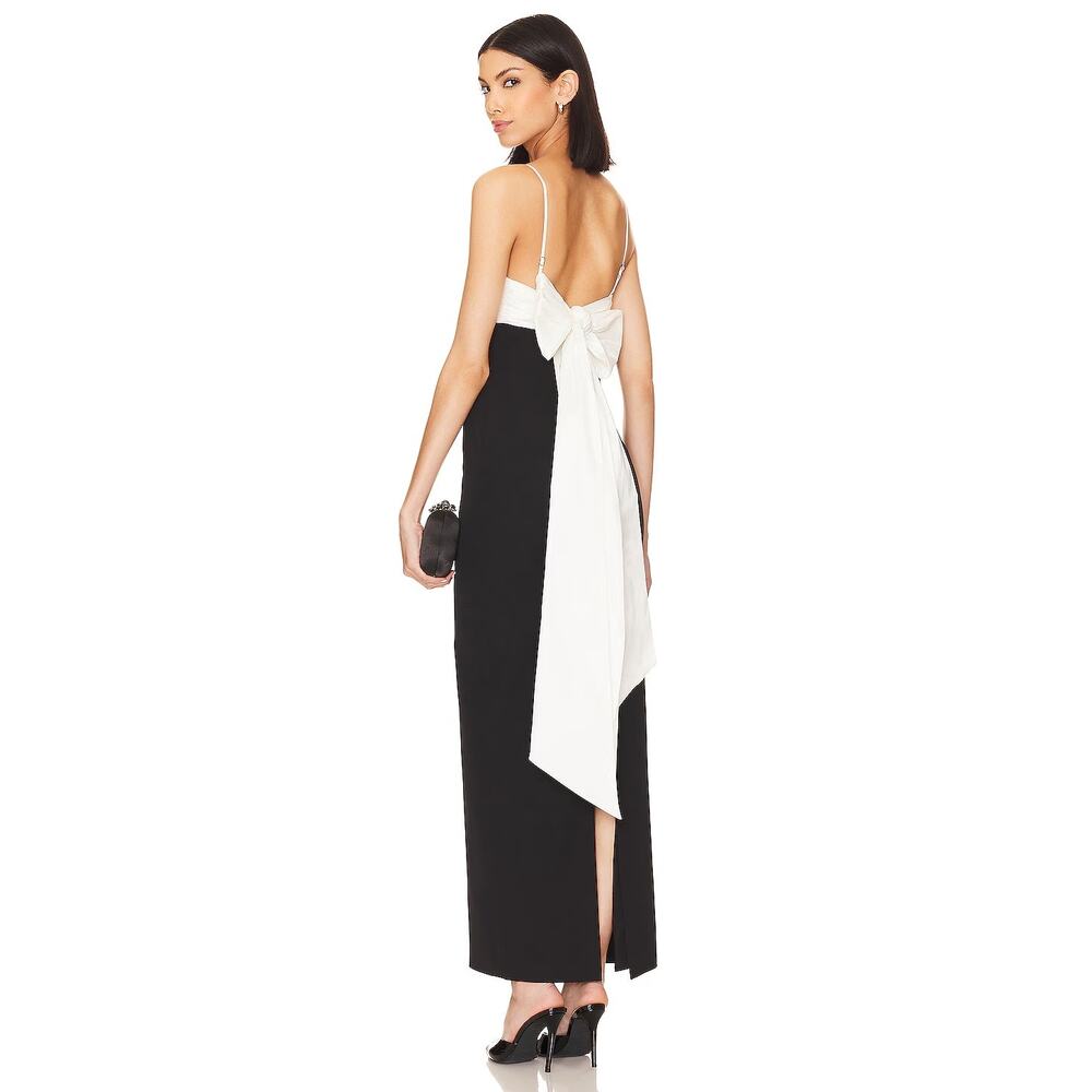 Majorelle Avori Gown in Black & White Size XS